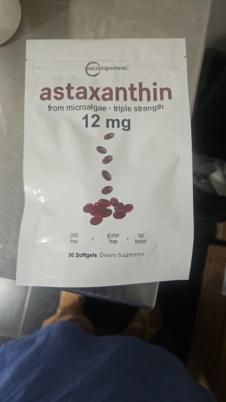 Astaxantina 12 mg – 90 Cápsulas