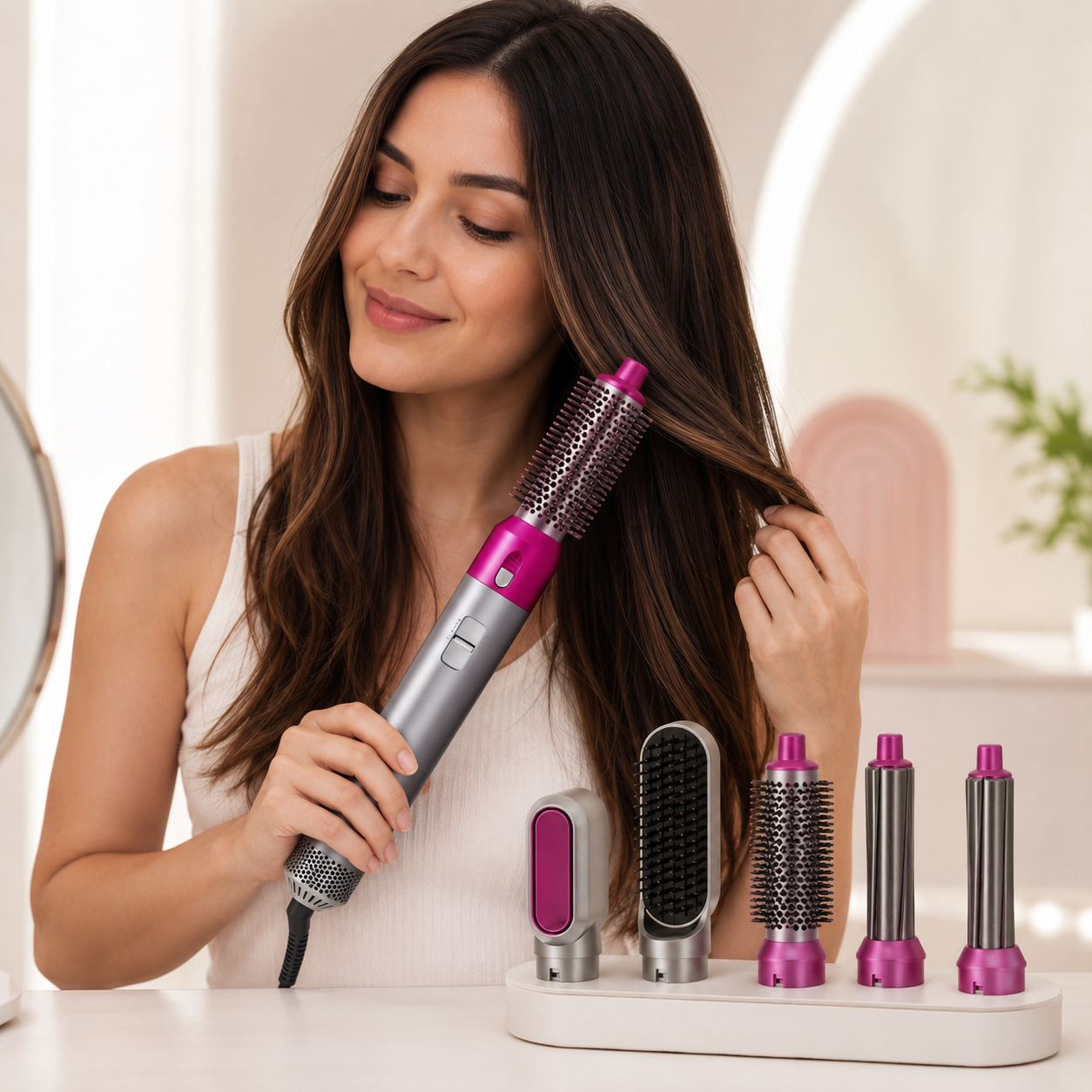 Cepillo Eléctrico 5 en 1 Hot Air Styler Profesional
