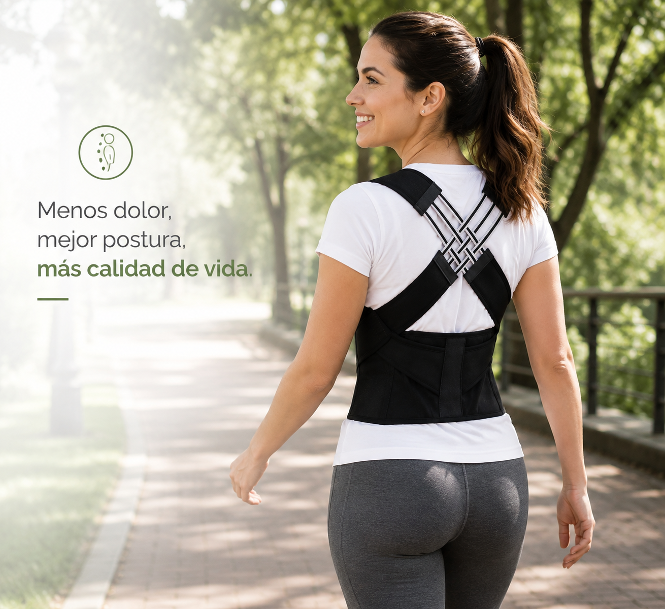 Corrector de Postura Ortopédico Magnético Premium