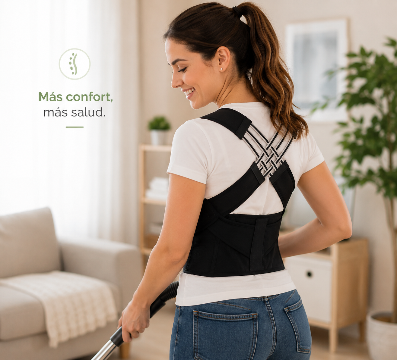 Corrector de Postura Ortopédico Magnético Premium
